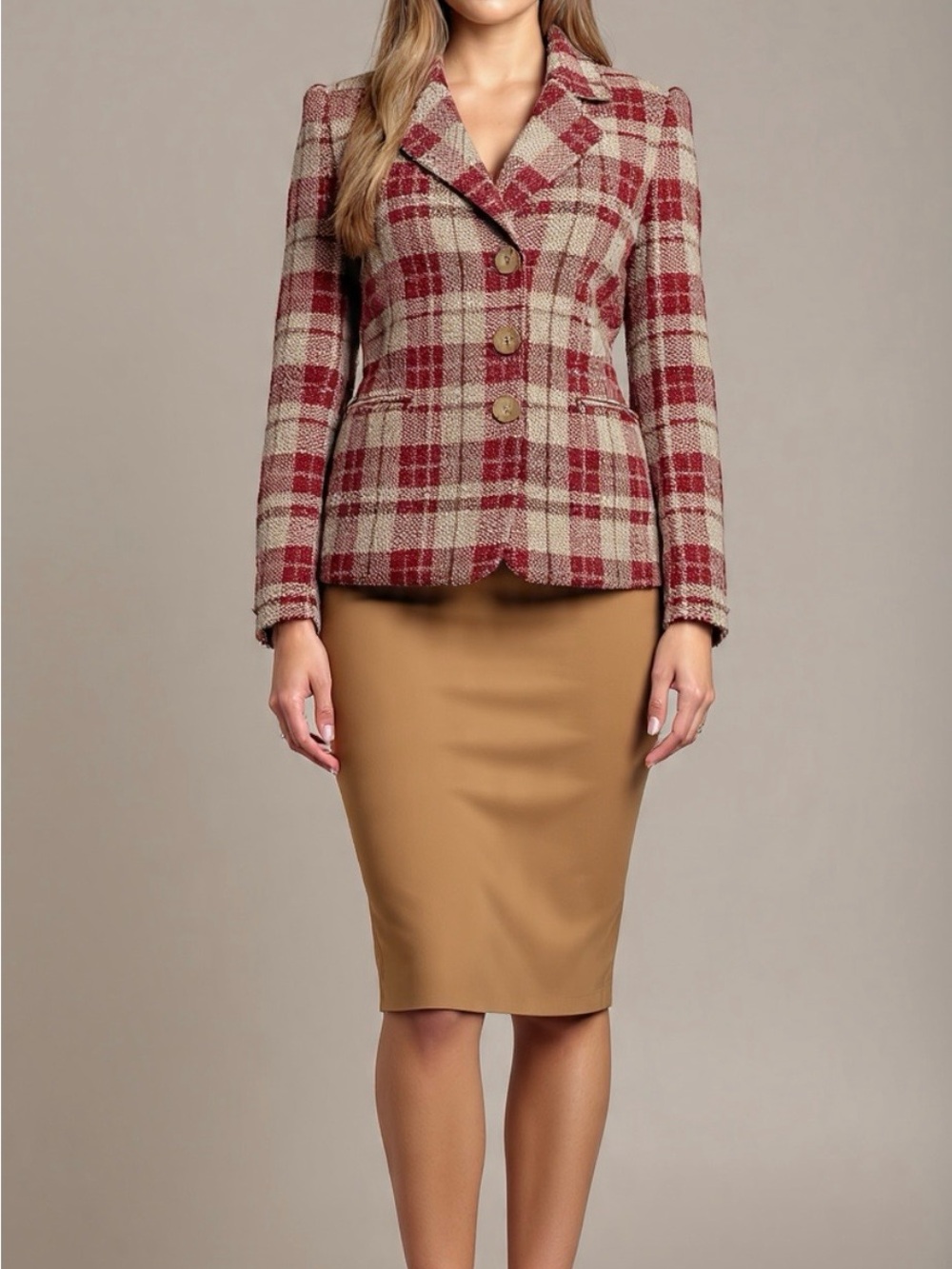 Chadwick’s Blazer meets IMAN Pencil Skirt Bundle